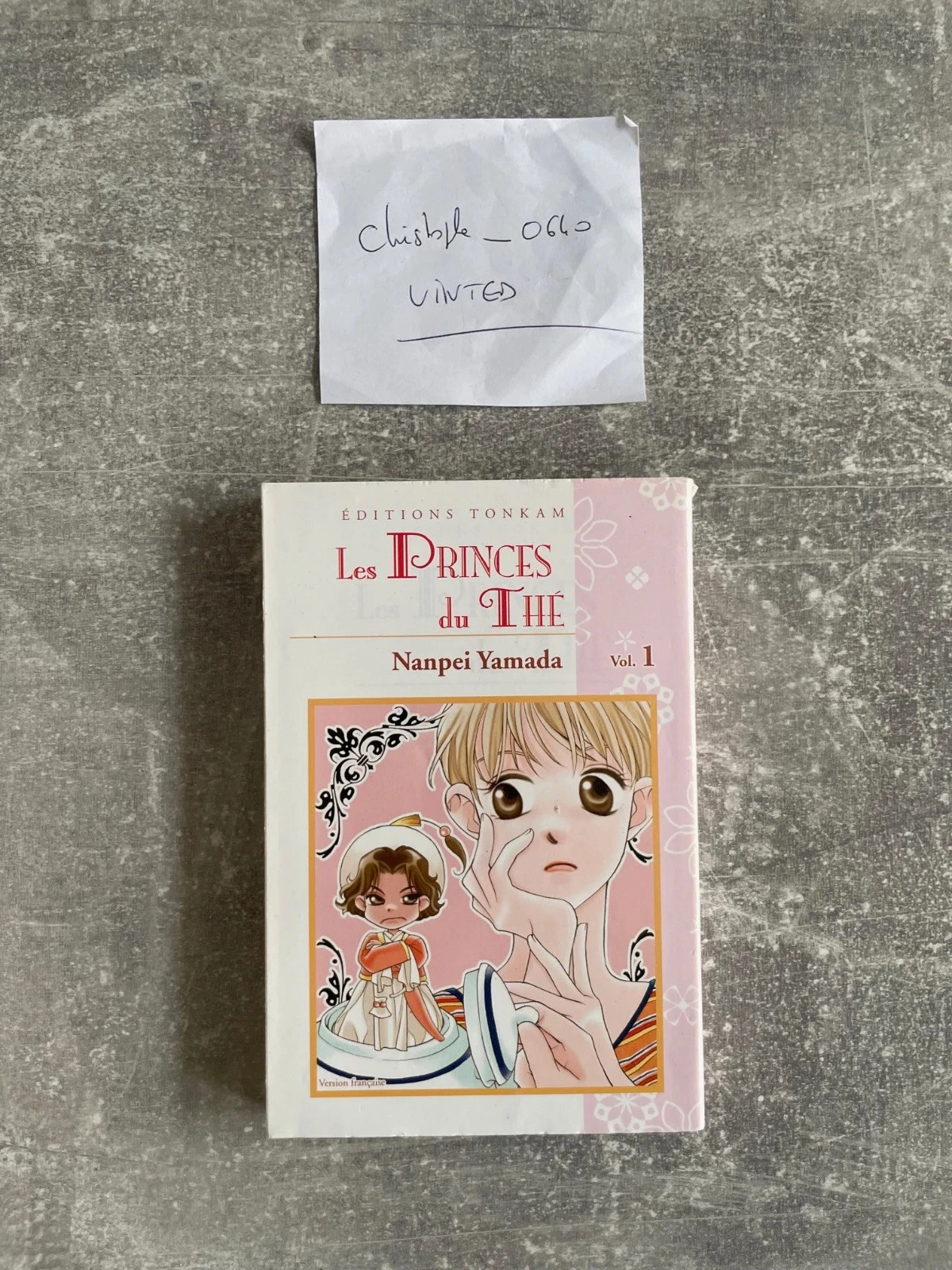 Manga Les princes du thé tome 1 version française.